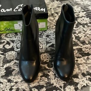 Sam Edelman Black Ankle Boots